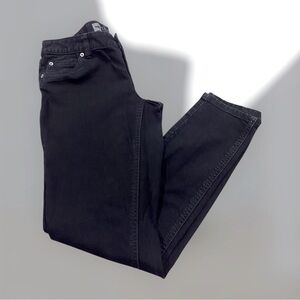 Mossimo Supply Co. Skinny Jeans Size 10 Black Classic Stretch Denim Mid Rise